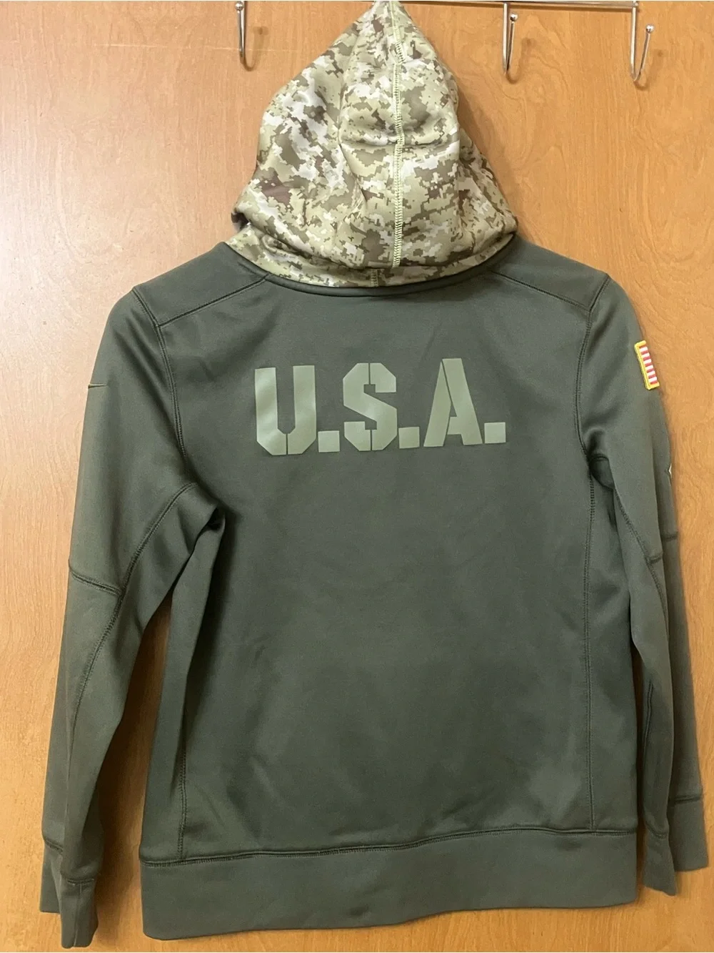 Nike Pittsburgh Steelers Salute To Service 2017 On Field Dri Fit Hoodie Boys YM